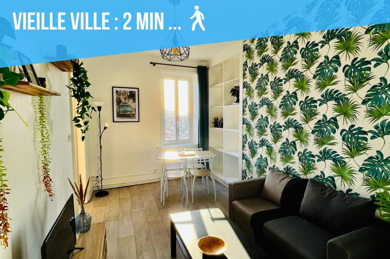 Le Dernier Sou - Proche Vieille Ville - Cosy & Lumineux Boulogne-sur-Mer Luaran gambar