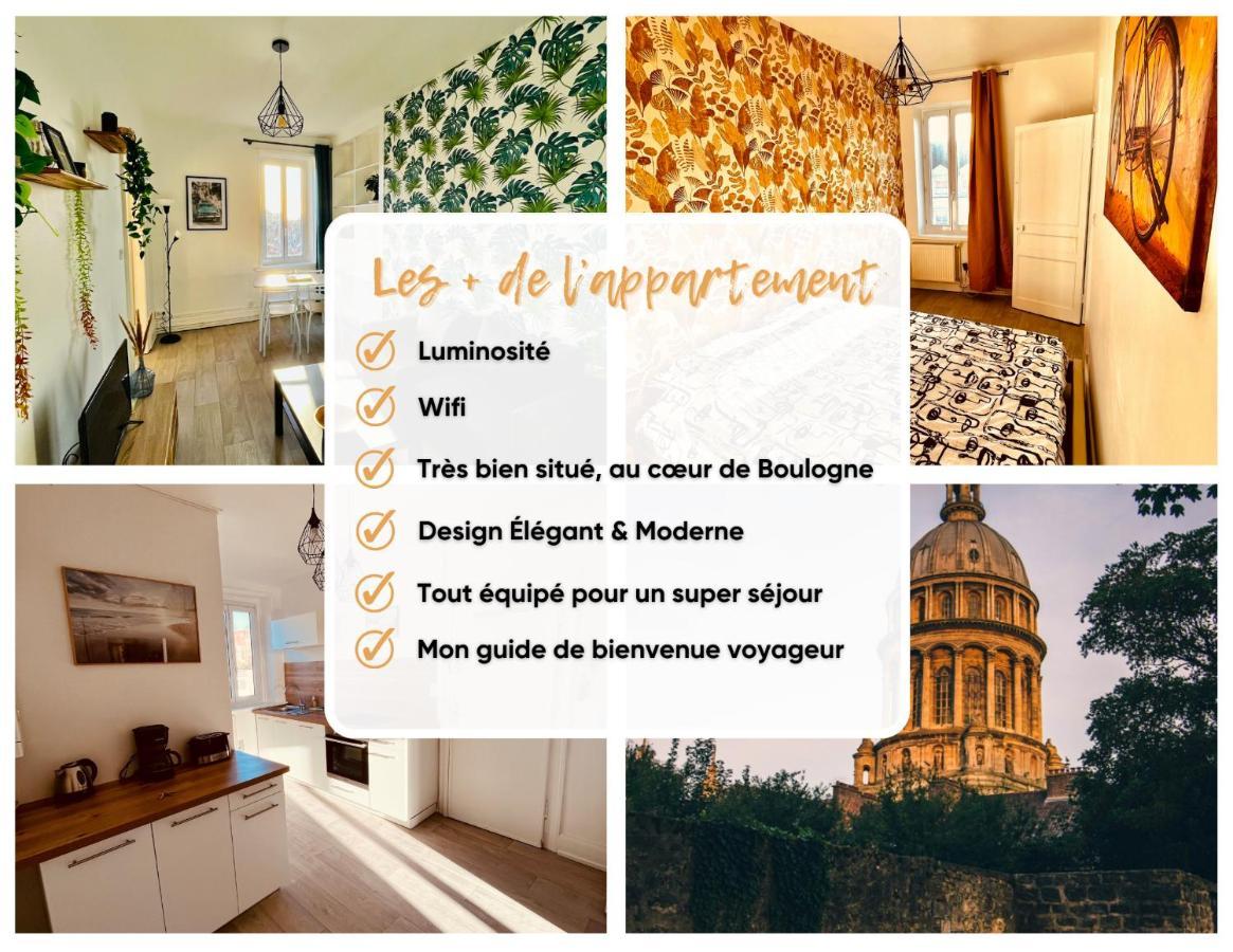 Le Dernier Sou - Proche Vieille Ville - Cosy & Lumineux Boulogne-sur-Mer Luaran gambar